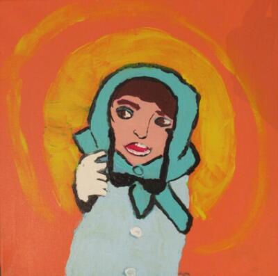 Abstract Audrey Hepburn 