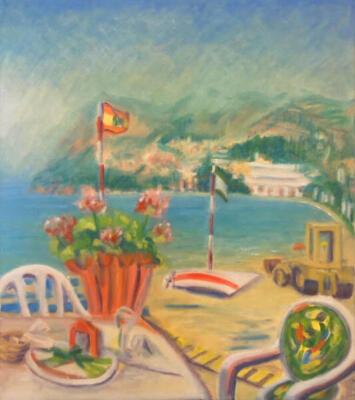 The Beach at La Heruda Costa Del Sol Andalusia