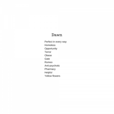 Workshop - Creative Writing