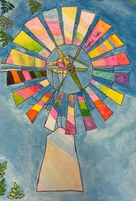 Heaven Colourful Windmill 