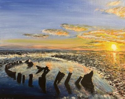 Shipwreck at Sandwich Bay