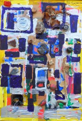 Abstract Acrylic and Relief