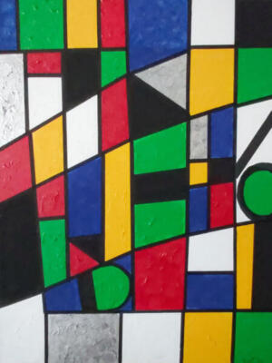 In The Style Mondrian 