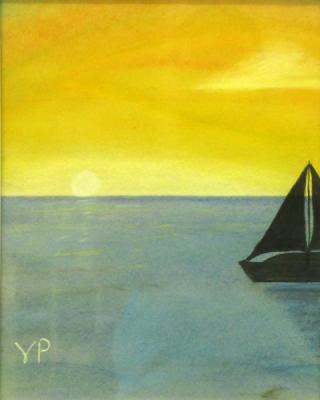 As the sun goes down